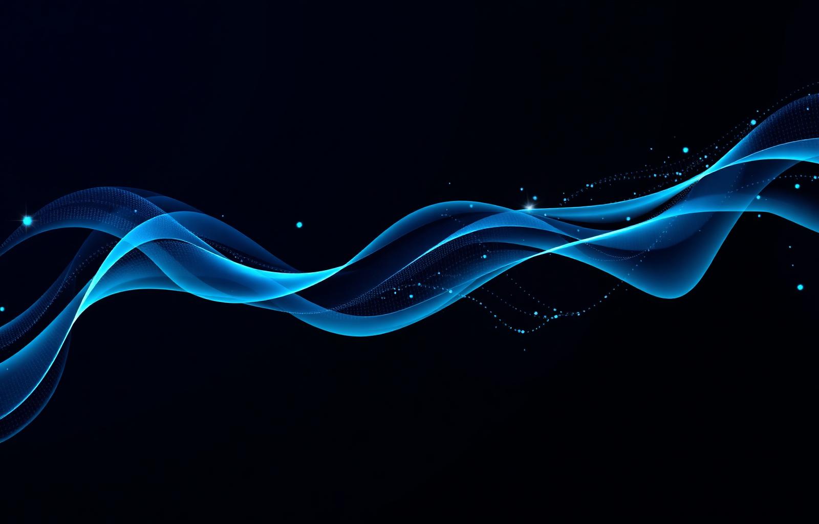 Abstract digital transformation illustration
